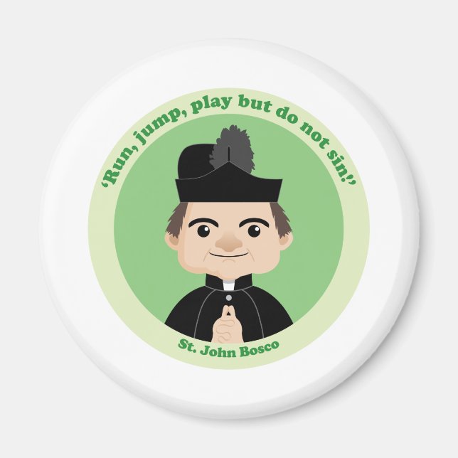 Imán St. John Bosco (Frente)