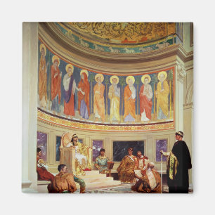 Imán St John Chrysostom exiliado por la emperatriz