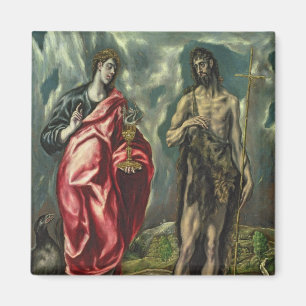 Imán St John el evangelista y St. John el Bautista