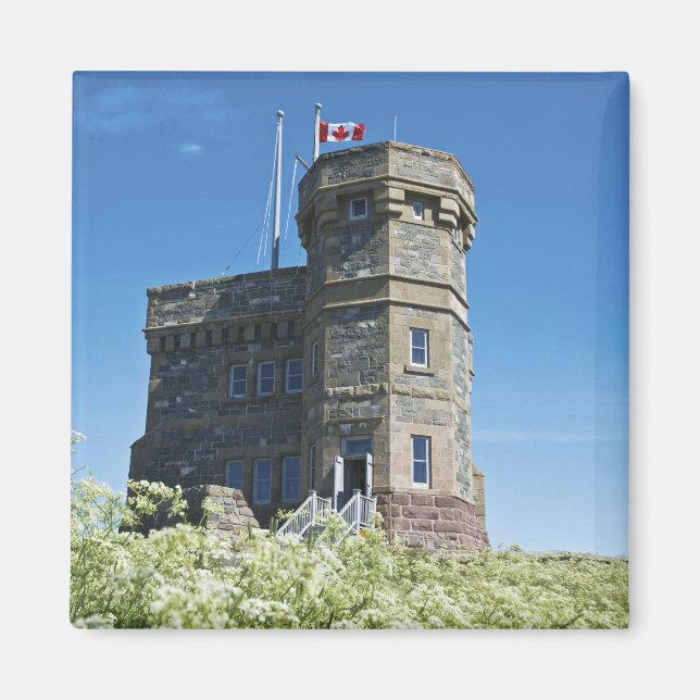 Imán St. John, Terranova, Canadá, Torre Cabot, (Frente)