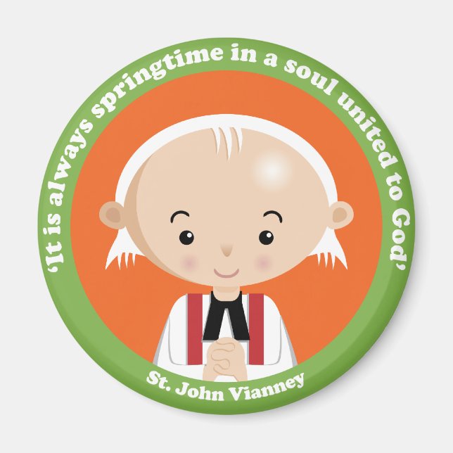 Imán St. John Vianney (Frente)
