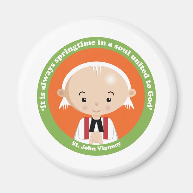 Imán St. John Vianney (Frente)