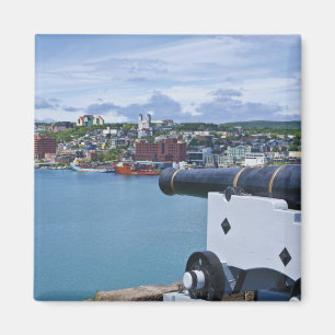 Imán St. John's, Terranova, Canadá, el paseo marítimo