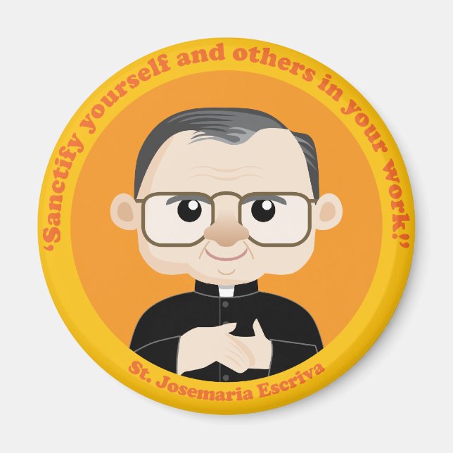 Imán St. Josemaria Escriva (Frente)