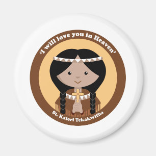 Imán St. Kateri Tekakwitha