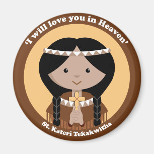 Imán St. Kateri Tekakwitha