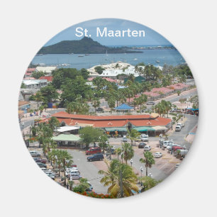 Imán St. Maarten - bahía de Marigot