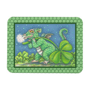 IMÁN ST. MAGNET DE ESCALA DE DRAGONES IRLANDESA EN EL D