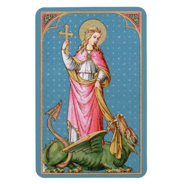 Imán St. Margaret de Antioch (SAU 038) (Vertical)