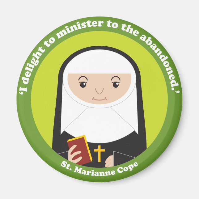 Imán St. Marianne Cope (Frente)