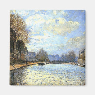 Imán St Martin Canal Alfred Sisley