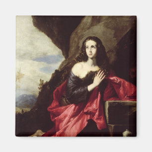 Imán St Mary Magdalena o St. Thais en el desierto