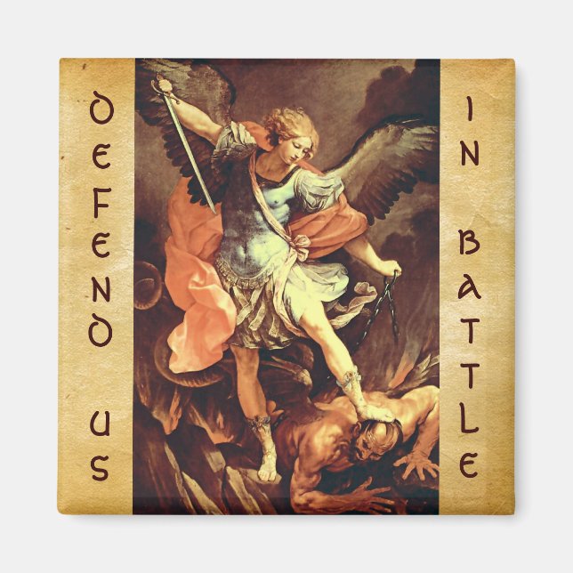 Imán St. Michael el Archangel (Frente)