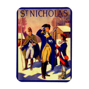 Imán St. Nicholas Febrero 1929 Portada de George Washin