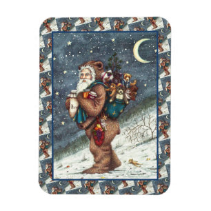 IMÁN ST. NICK EN TEDDY BEAR SUIT, NAVIDADES TEDDIES