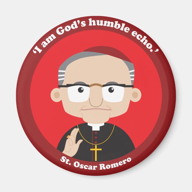 Imán St. Oscar Romero (Frente)