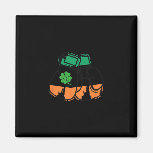 Imán St. Patricks Day Boxing Lover Gantes Irlandeses Pa