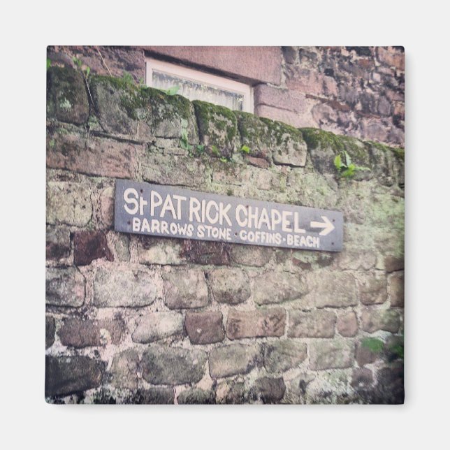 Imán St Patrick's, Heysham Magnet (Frente)