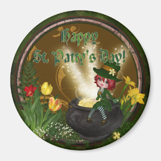 Imán St Pattys Leprechaun