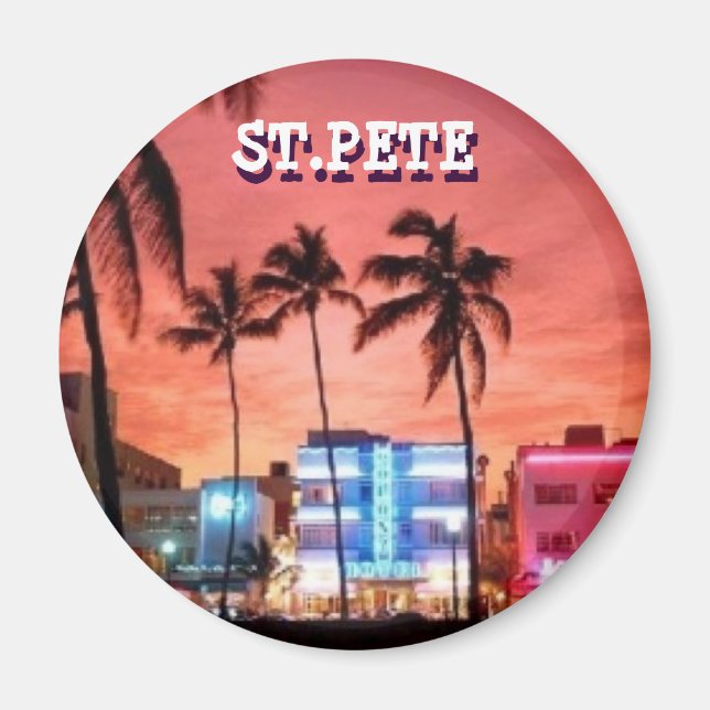 IMÁN ST, PETE FL (Frente)