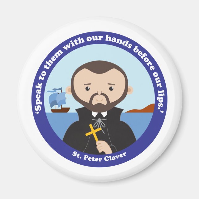 Imán St. Peter Claver (Frente)