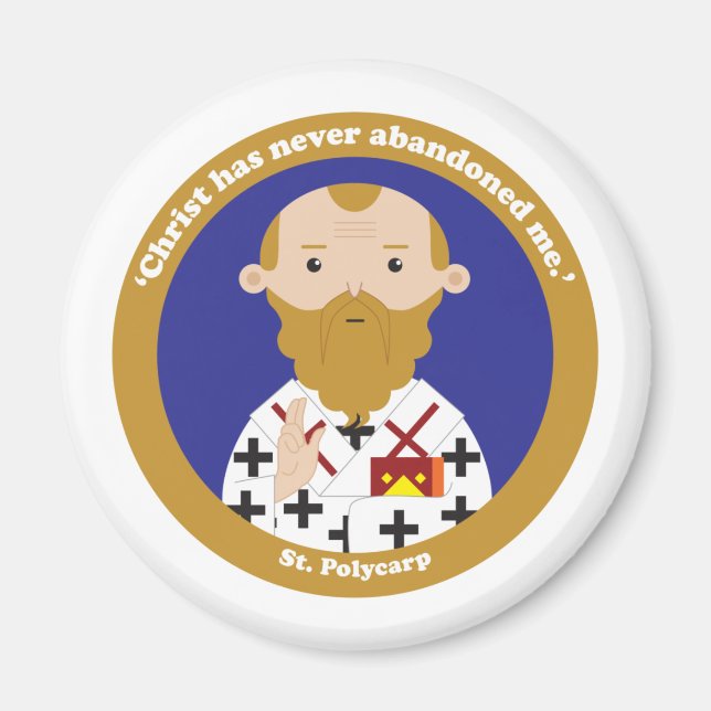 Imán St. Polycarp (Frente)