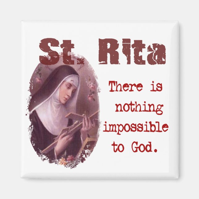 Imán St. Rita (Frente)