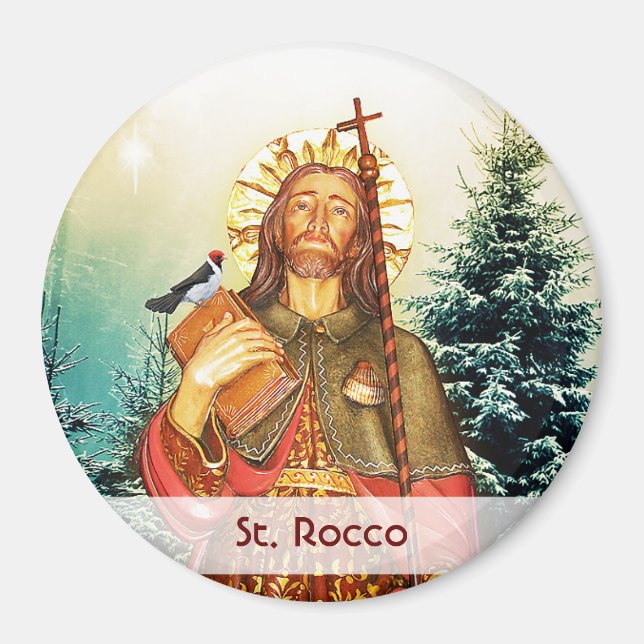 Imán St. Rocco - San Rocco - Magnet de Ronda St. Roch (Frente)