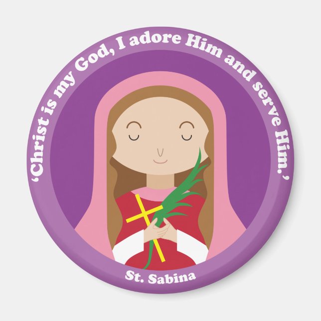 Imán St. Sabina (Frente)