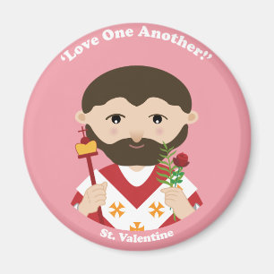 Imán St. Tarjeta del día de San Valentín