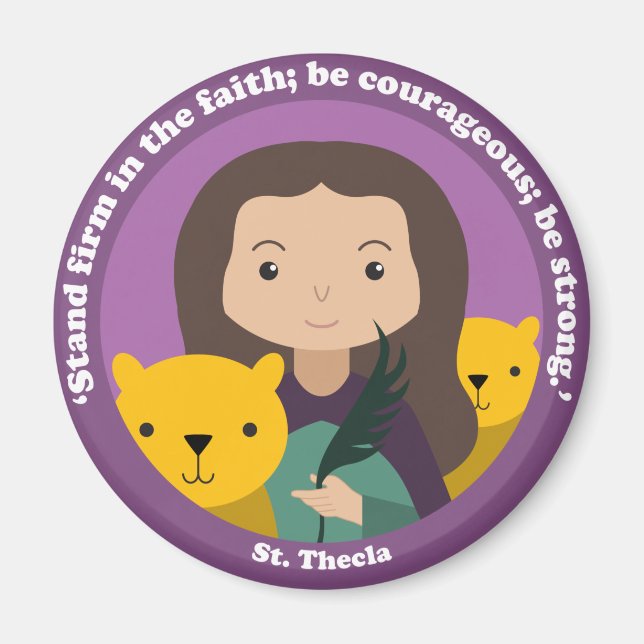 Imán St. Thecla (Frente)