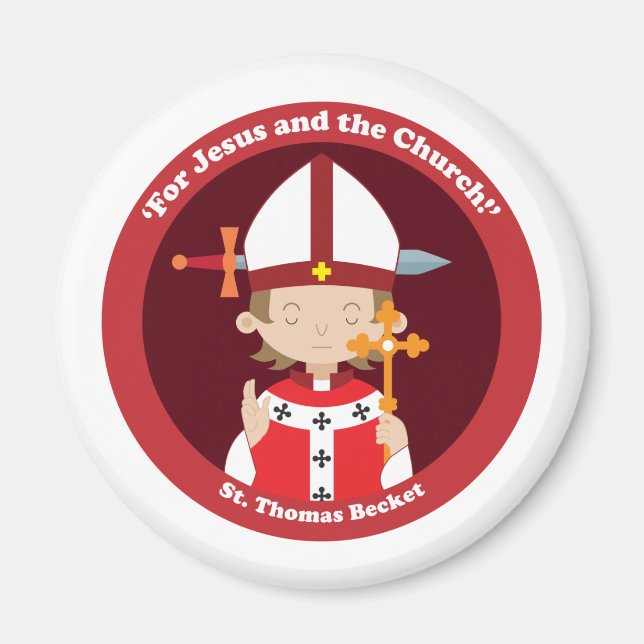 Imán St. Thomas Becket (Frente)