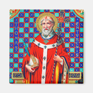 Imán St. Thomas Becket en Casuble Rojo (K 34)