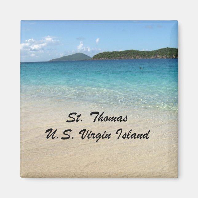 Imán St. Thomas, Islas Vírgenes Estadounidenses (Frente)