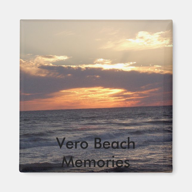 Imán STA60639, Recuerdos Vero Beach (Frente)