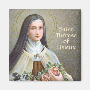 Imán Sta. Teresa de Lisieux la pequeña flor (BJE 01)