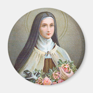 Imán Sta. Teresa de Lisieux la pequeña flor (BJE 01)