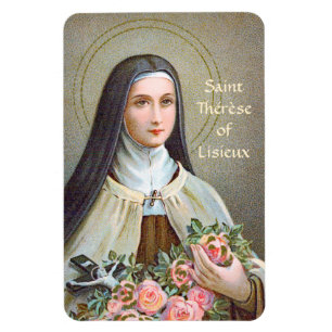 Imán Sta. Teresa de Lisieux la pequeña flor (BJE 01)