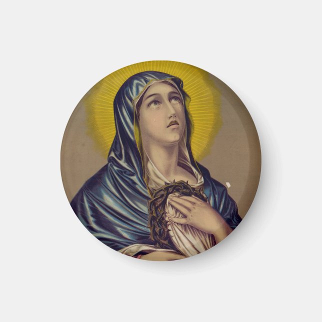 Imán Stabat Mater Nuestra Señora de los Dolores (Frente)