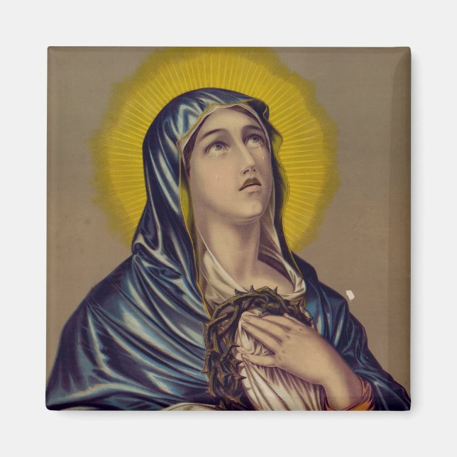 Imán Stabat Mater Nuestra Señora de los Dolores (Frente)