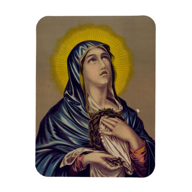 Imán Stabat se burla de Nuestra Señora de los Dolores (Vertical)