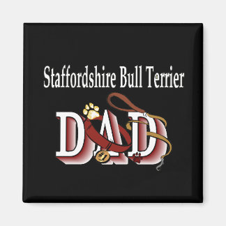 Imán staffordshire bull terrier dad Magnet