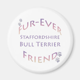 Imán Staffordshire Bull Terrier Furever Friend
