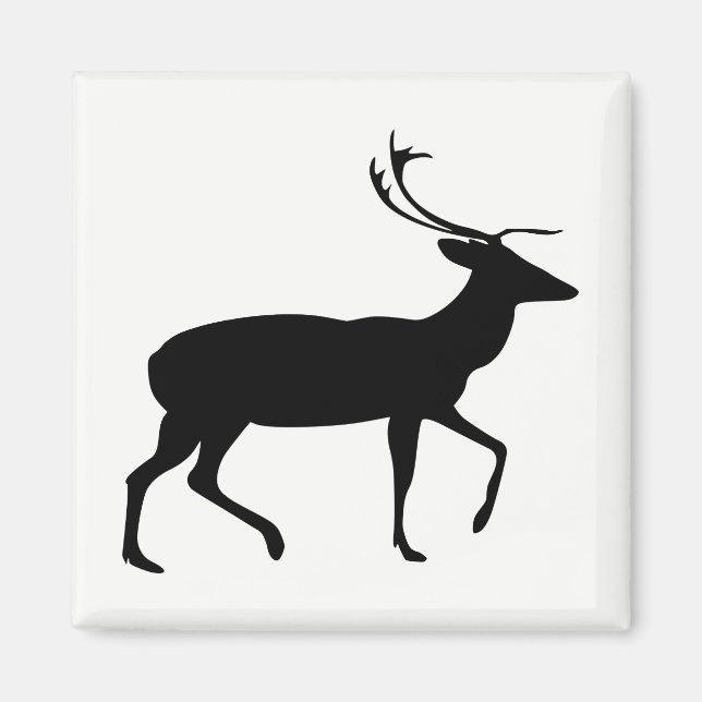 Imán Stag Silhouette (Frente)