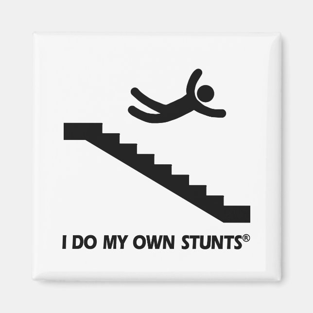 Imán Stairs My Own Stunts (Frente)