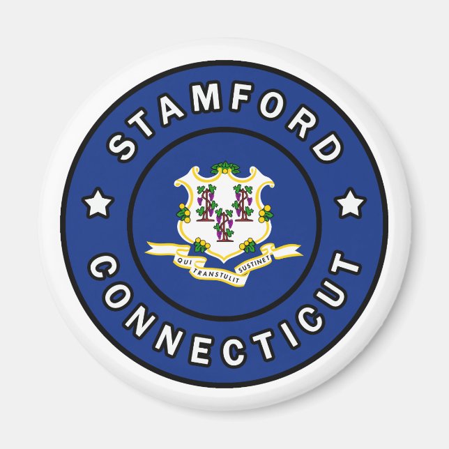 Imán Stamford Connecticut (Frente)