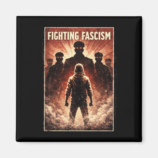 Imán Standing Against the Dark (Frente)