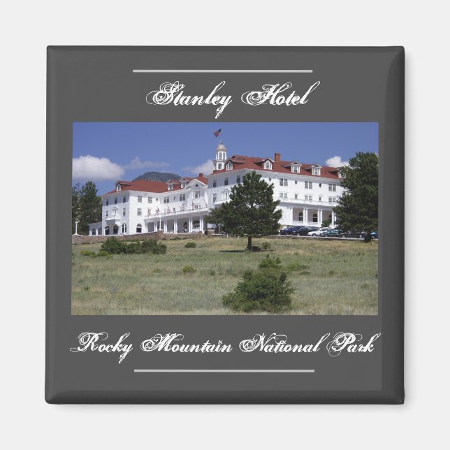 Imán Stanley Hotel Estes Park Colorado (Frente)
