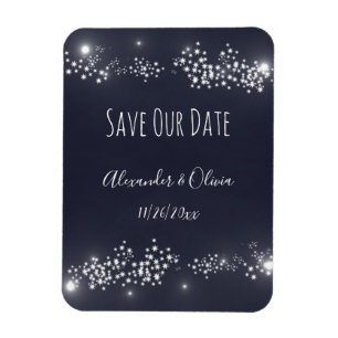 Imán Star Light Save The Date Magnet