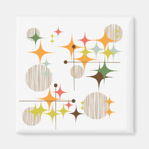 Imán Starbursts e Globos modernos de mediados del siglo